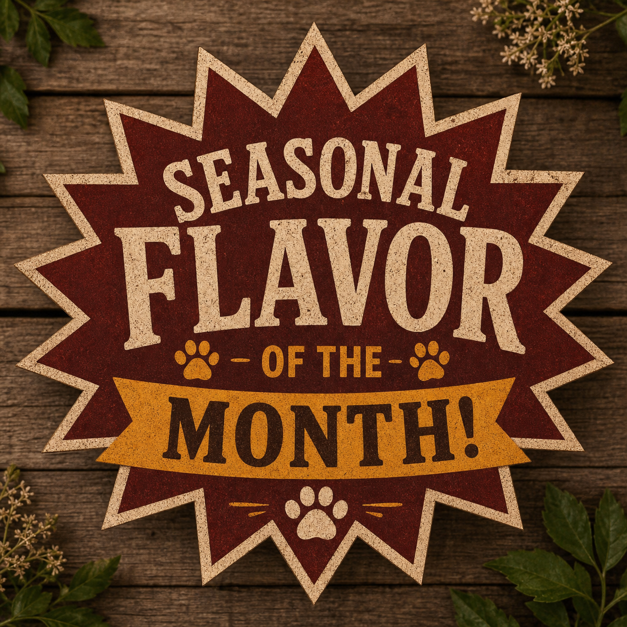Flavor of the Month - 12 oz Ginger Bread Treats